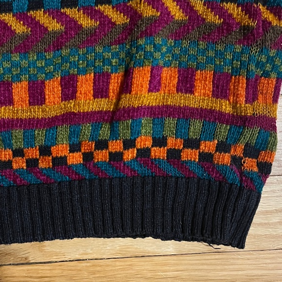 Colorful Patterned Sweater - Picture 4 of 8